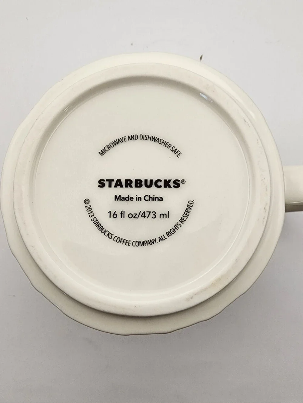 Starbucks SHENZHEN 3D Relief 2013 Collector's Series Skyline Coffee Tea 16oz Mug